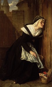 María Antonieta en la prisión del Temple, 1861